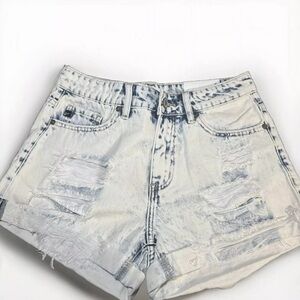 Kancan - Kaya High Rise Shorts, Sz S/29”waist, Distressed Shorts